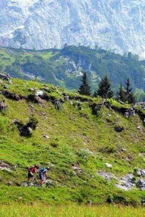 Radfahren in die Hofalmen