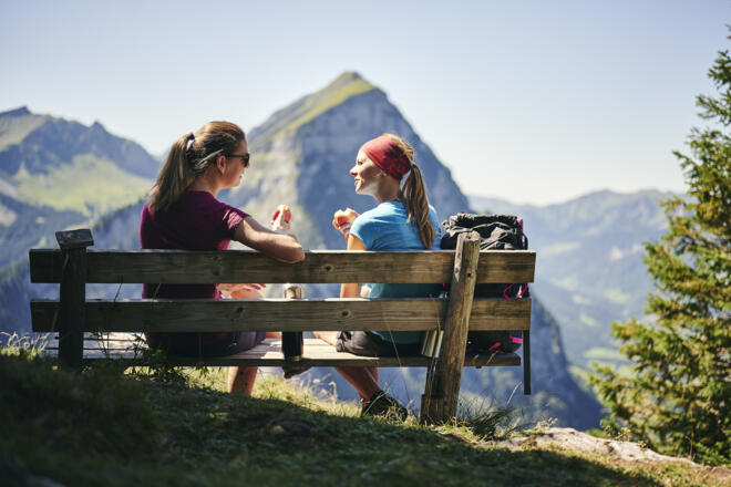 Liegstein mit atemberaubendem Ausblick