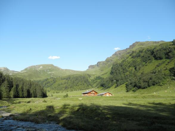 Almweg Durchgangalm