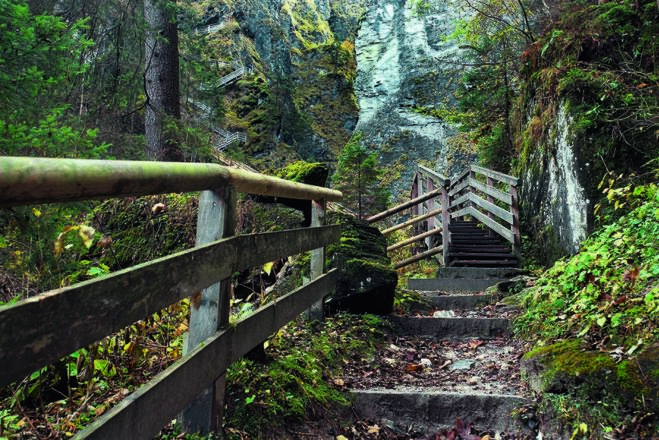 Steg in der Kitzlochklamm