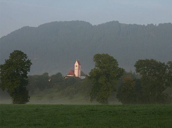 Blick auf St. Nikolaus