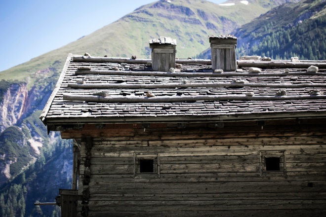 Almhütte im Seidlwinkltal