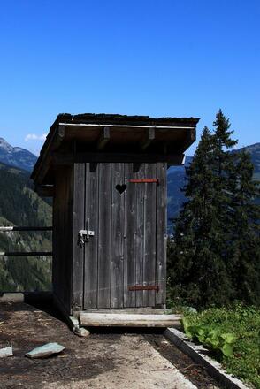 Häusl auf der Bachalm