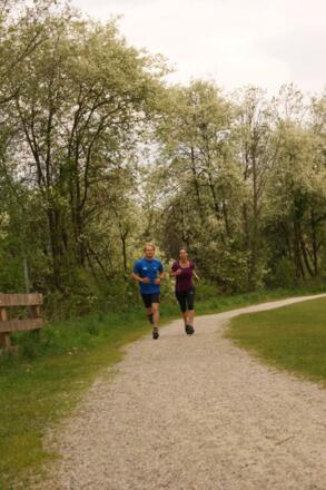 Laufen in der Kampl