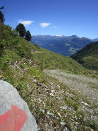 Weg zum Marchkopf