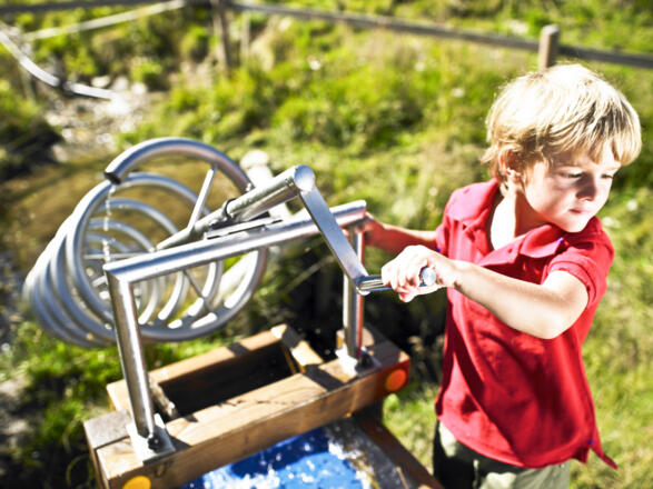 Golmi`s Forschungspfad - Wasserspielbereich