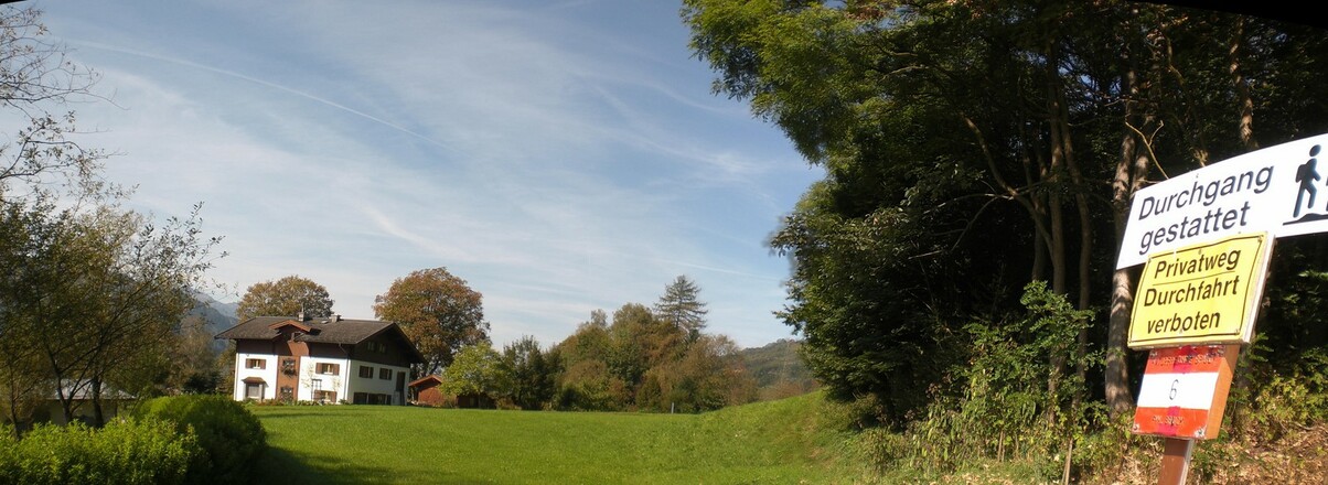 Wiesenweg nach Bruck
