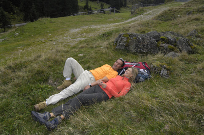 Pärchen nähe Falbesoner Ochsenalm