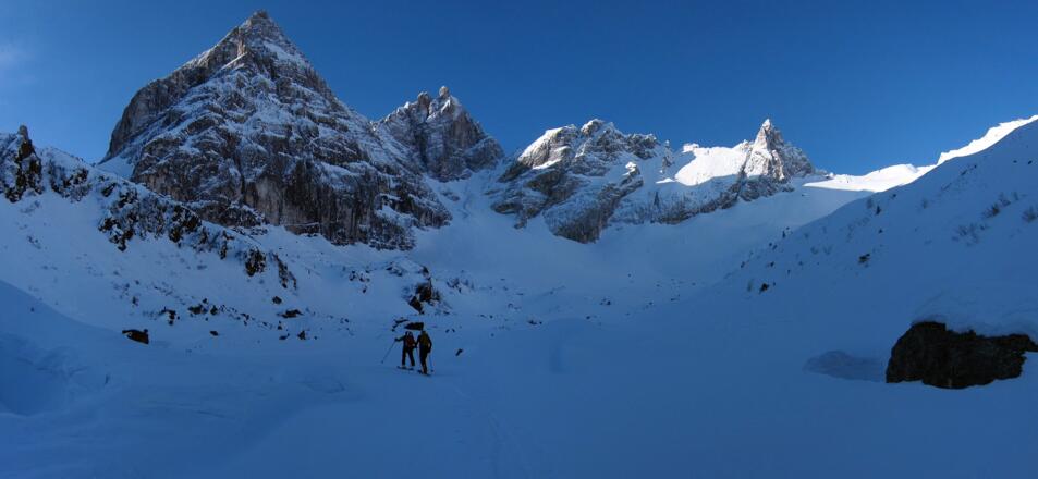 Das Sandestal - im Banne der Tribulaune. Nebenbei auch der Kühlschrank des Gschnitztals.