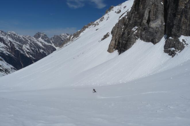 Bei Firn wohl eine der schönsten Schitouren.