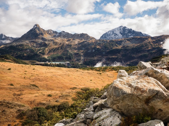 Blick Richtung Kopsstausee