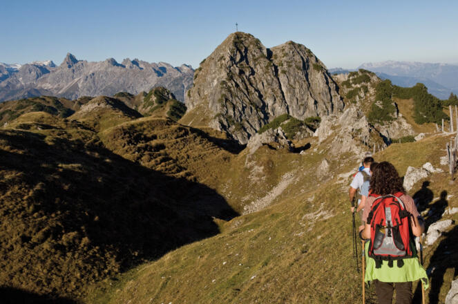 Auf dem Weg zum Itonskopf (2089 m)