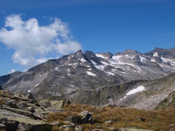 Panorama zur Löffelspitze 3009 m