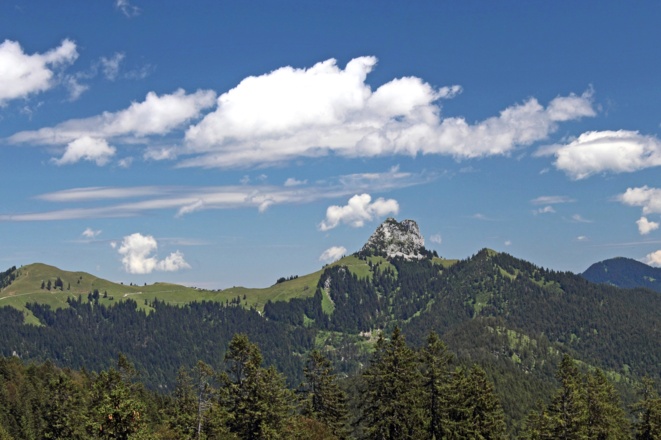 Hochalm - Blick zum Roß- u. Buchstein