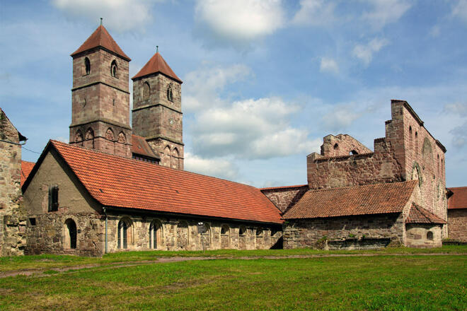 Hennebergisches Museum Kloster Veßra: Ruine der Klosterkirche