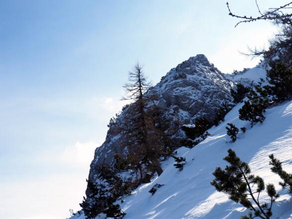 Gipfelzacken von 1740m gesehen