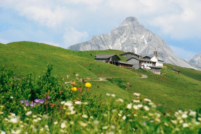 Walsersiedlung Bürstegg bei Lech