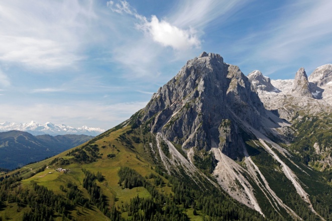 Blick zur Mitterfeldalm