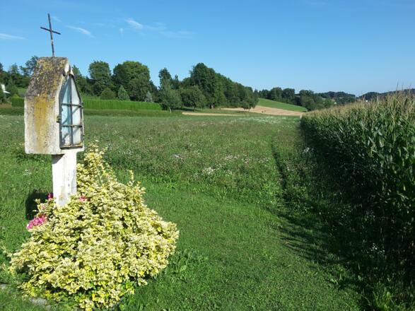 Bildstock am Weg Richtung Baumgartenberg