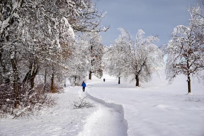 Winterwanderung am Reintalersee