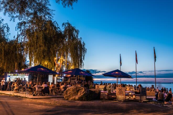 Familienroute, Tiki Strandbar Rorschach