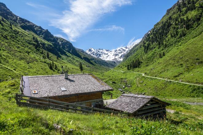 Ganeraalpe mit Blick auf die Plattenspitzen