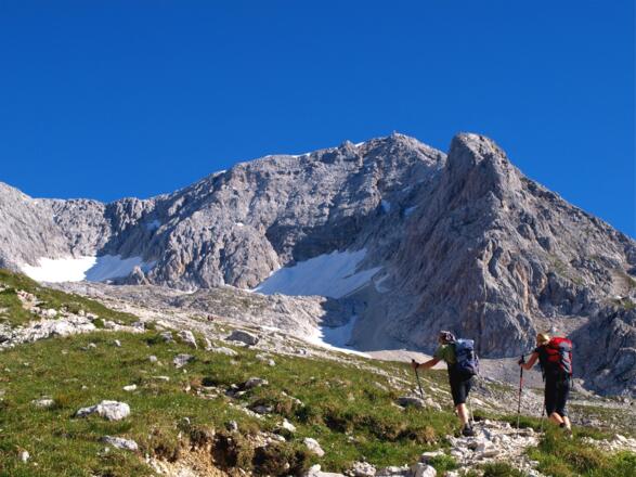 Im Kühkar 1645m, mit Großem Priel