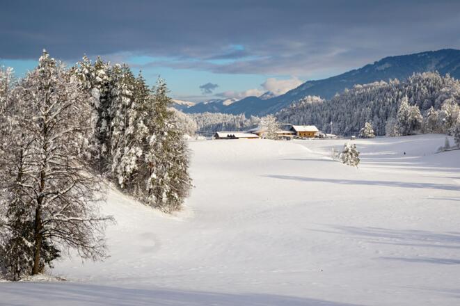 Reintalersee im Winter