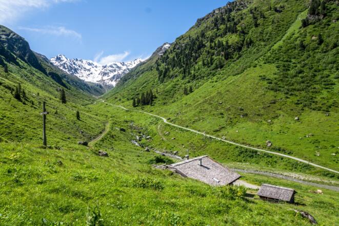 Ganeraalpe mit Blick auf die Plattenspitzen