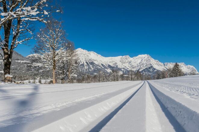 Scheffau_Langlaufloipe_Wilder Kaiser