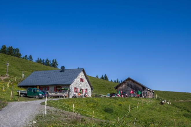 Blick auf die Kugelalpe