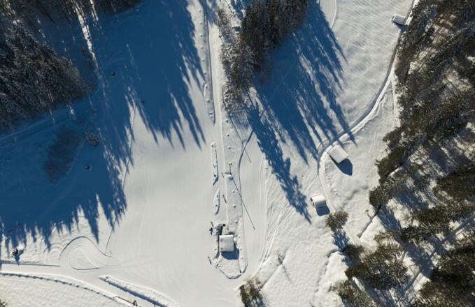 Barmseelift aus der Luft