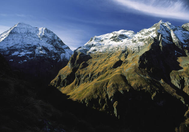Hochgolling & Zwerfenberg, dazwischen die Gollingscharte