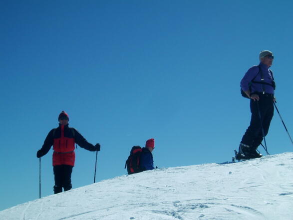 Skitour auf den Königstuhl (2.342m) im Nationalpark Nockberge
