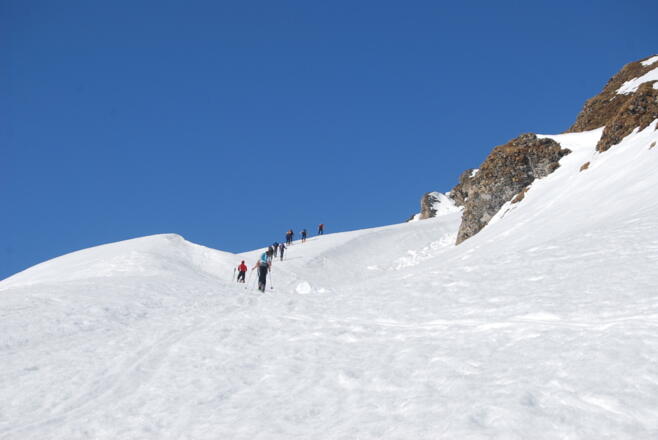 Aufstieg auf den Gamskarkogel