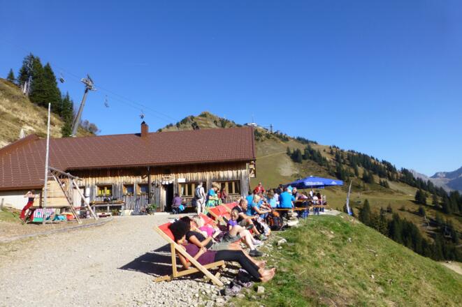 Obere Lüchlealpe im Sommer