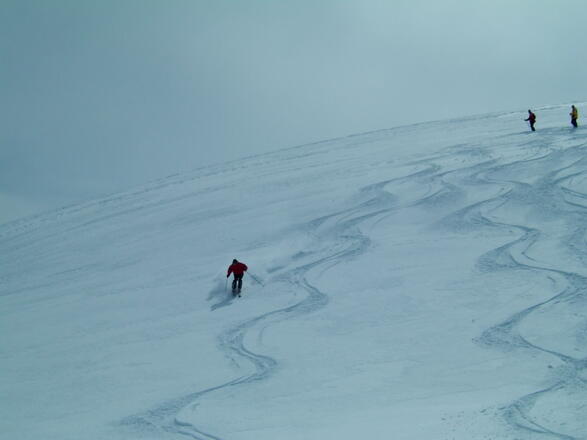 Skitour auf den Klölingnock (2.144m) im Nationalpark Nockberge