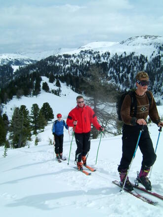 Skitour auf den Seenock (2.260m) im Nationalpark Nockberge