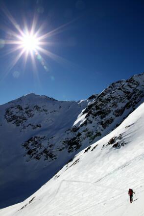 langsam wirds steiler