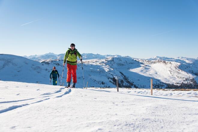 Anstieg zur Gaipahöhe