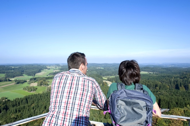 Blick von Ruine Arbesbach