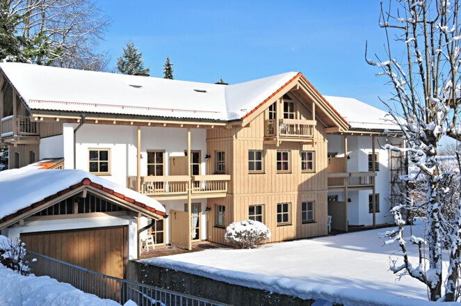 Anlage im Winter