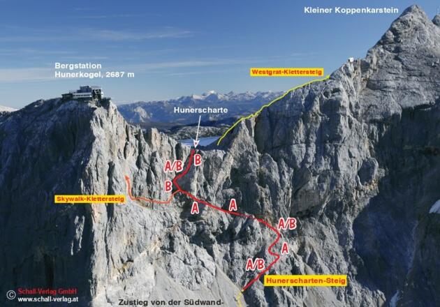 Topo Hunerschartensteig  (c) Schall Verlag GmbH