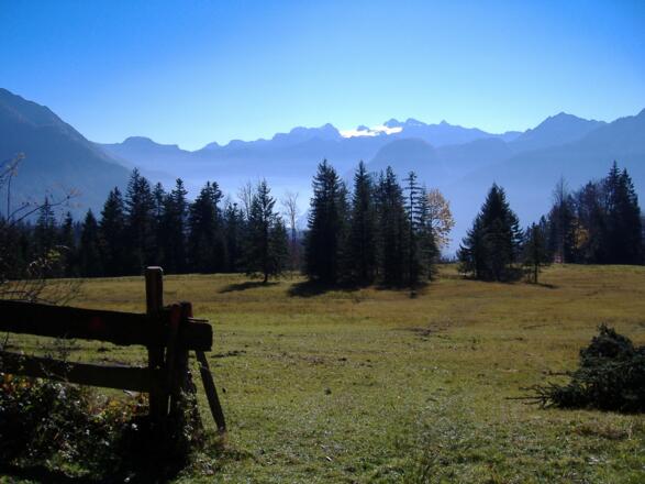 Blick auf den Dachstein