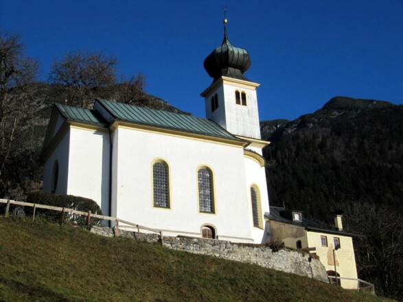 Ausgangspunkt ist das hl. Romediuskirchl in Thaur