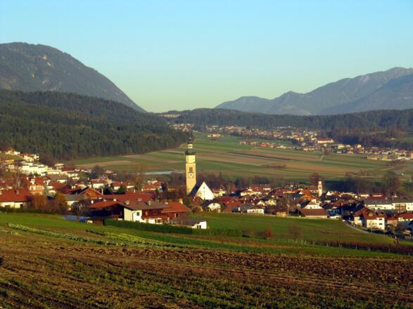 Blick zurück nach Thaur