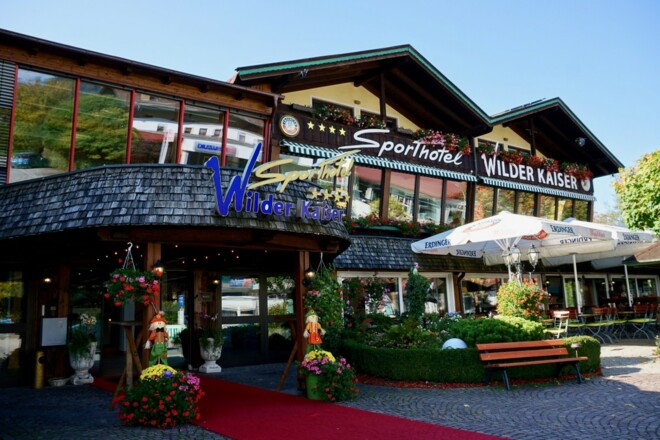 Wilder Kaiser Oberaudorf - Hoteleingang