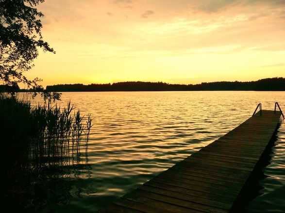 Pelham am Abend