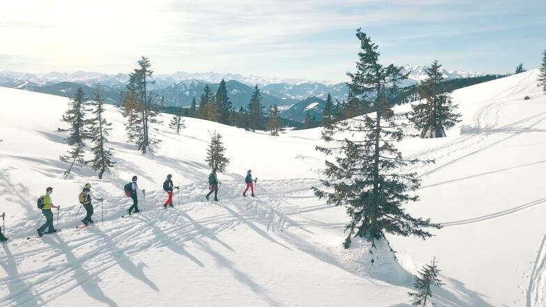 Schneeschuhwanderung auf den Gerzkopf