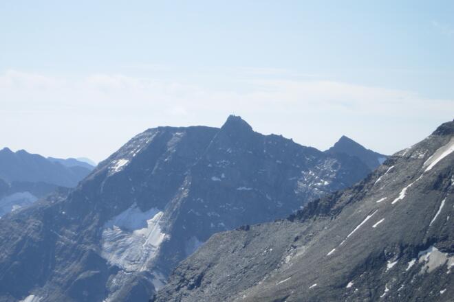 Blick auf den Hohen Sonnblick vom Hocharn